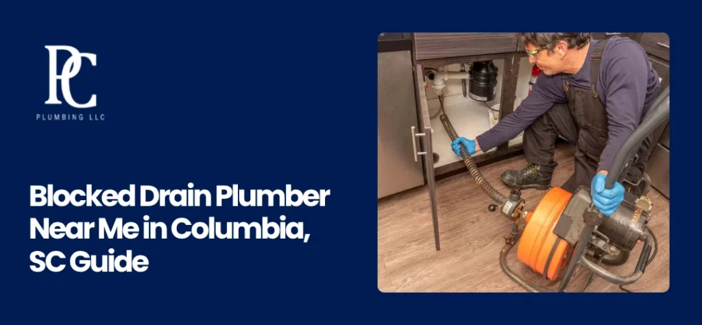 blocked drain plumber Columbia, SC